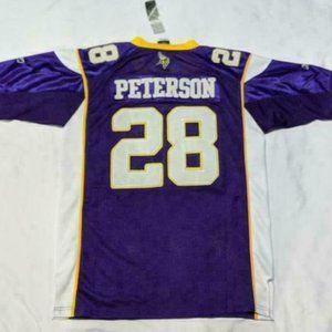 NFL Adrian Peterson #28 Minnesota Vikings Jersey